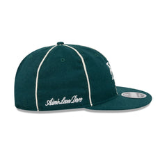 Aim�� Leon Dore New York Mets Piping Green Retro Crown 9FIFTY Adjustable Hat