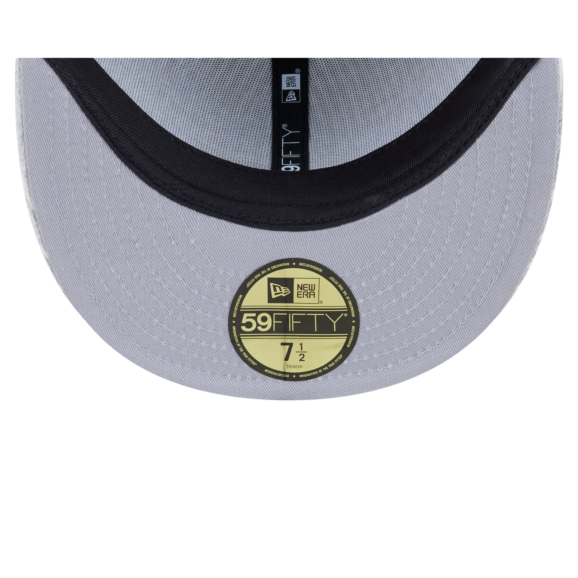 New Era Branded Cord Heather Gray 59FIFTY Fitted Hat
