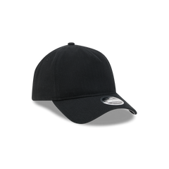New Era Branded Herringbone Black 9FORTY A-Frame Unstructured Snapback Hat