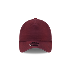 New Era Branded Washed Maroon 9FORTY A-Frame Unstructured Snapback Hat