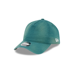 New Era Branded Washed Pine Needle Green 9FORTY A-Frame Unstructured Snapback Hat