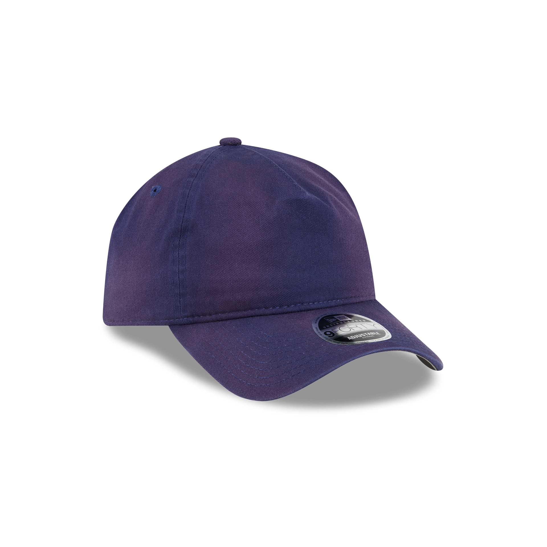 New Era Branded Washed Carbon Navy 9FORTY A-Frame Unstructured Snapback Hat