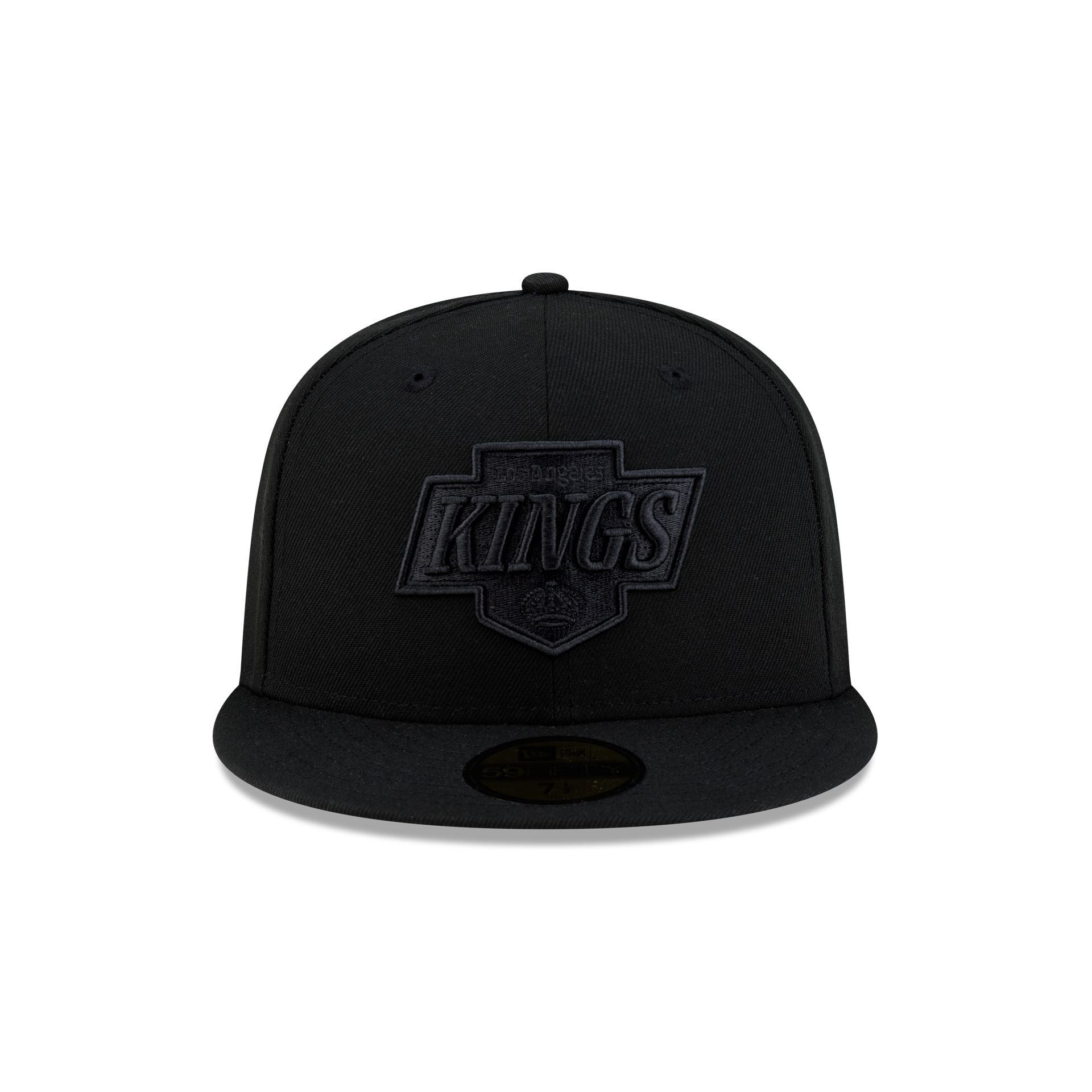 Los Angeles Kings Black on Black 59FIFTY Fitted Hat