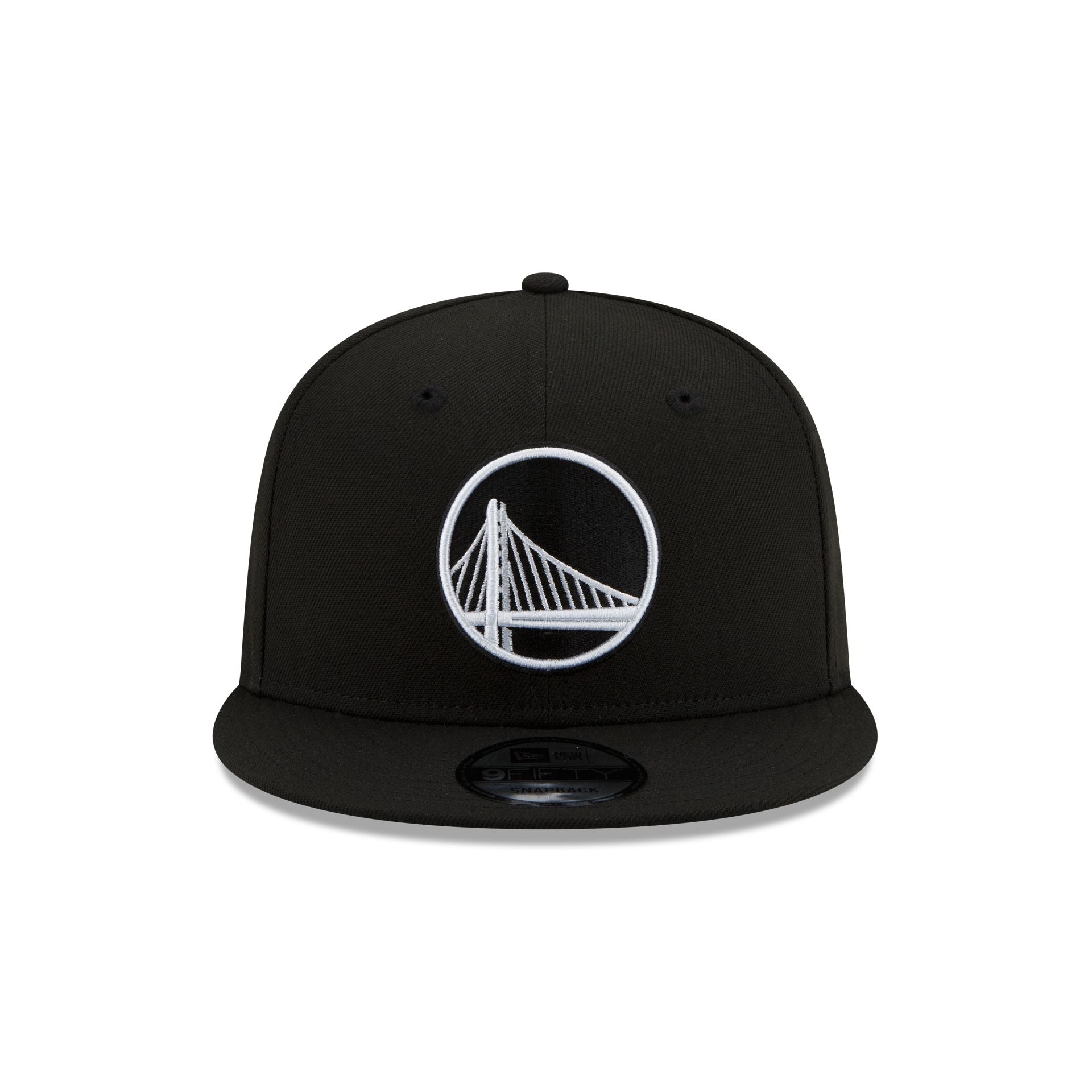 Golden State Warriors Basic Black & White 9FIFTY Snapback Hat
