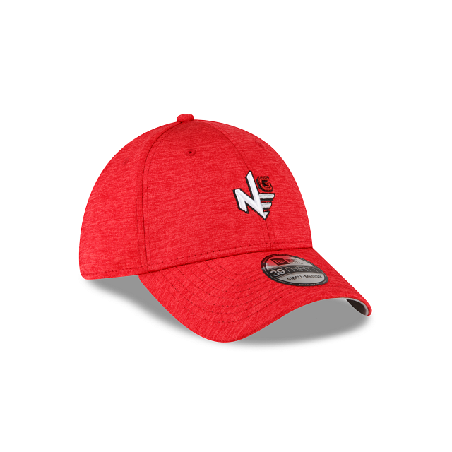 New Era Golf Red 39THIRTY Stretch Fit Hat
