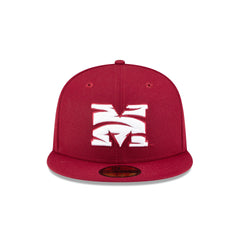 Morehouse Tigers Stripes 59FIFTY Fitted Hat