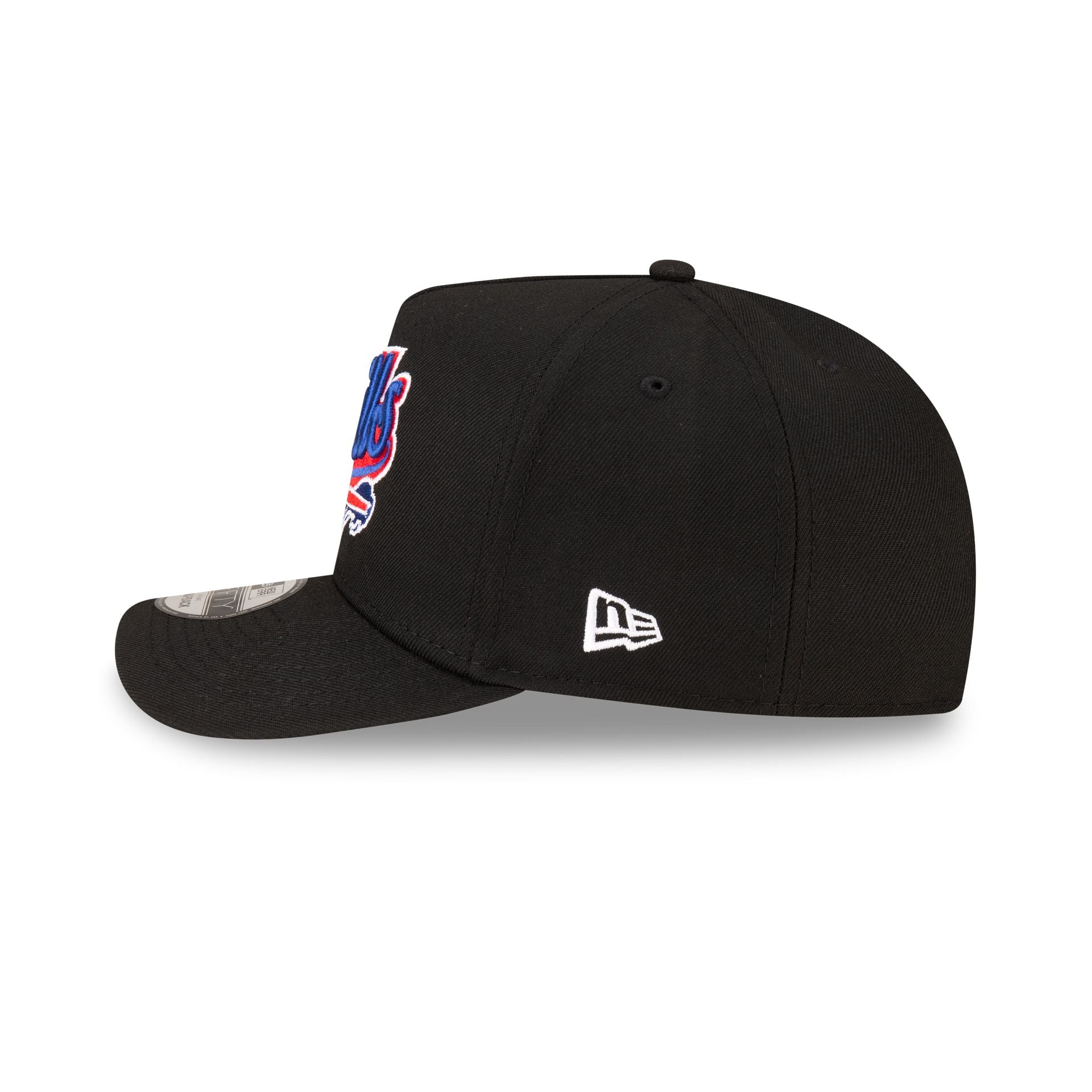 Born x Raised x Buffalo Bills Script Black 9FIFTY A-Frame Snapback Hat