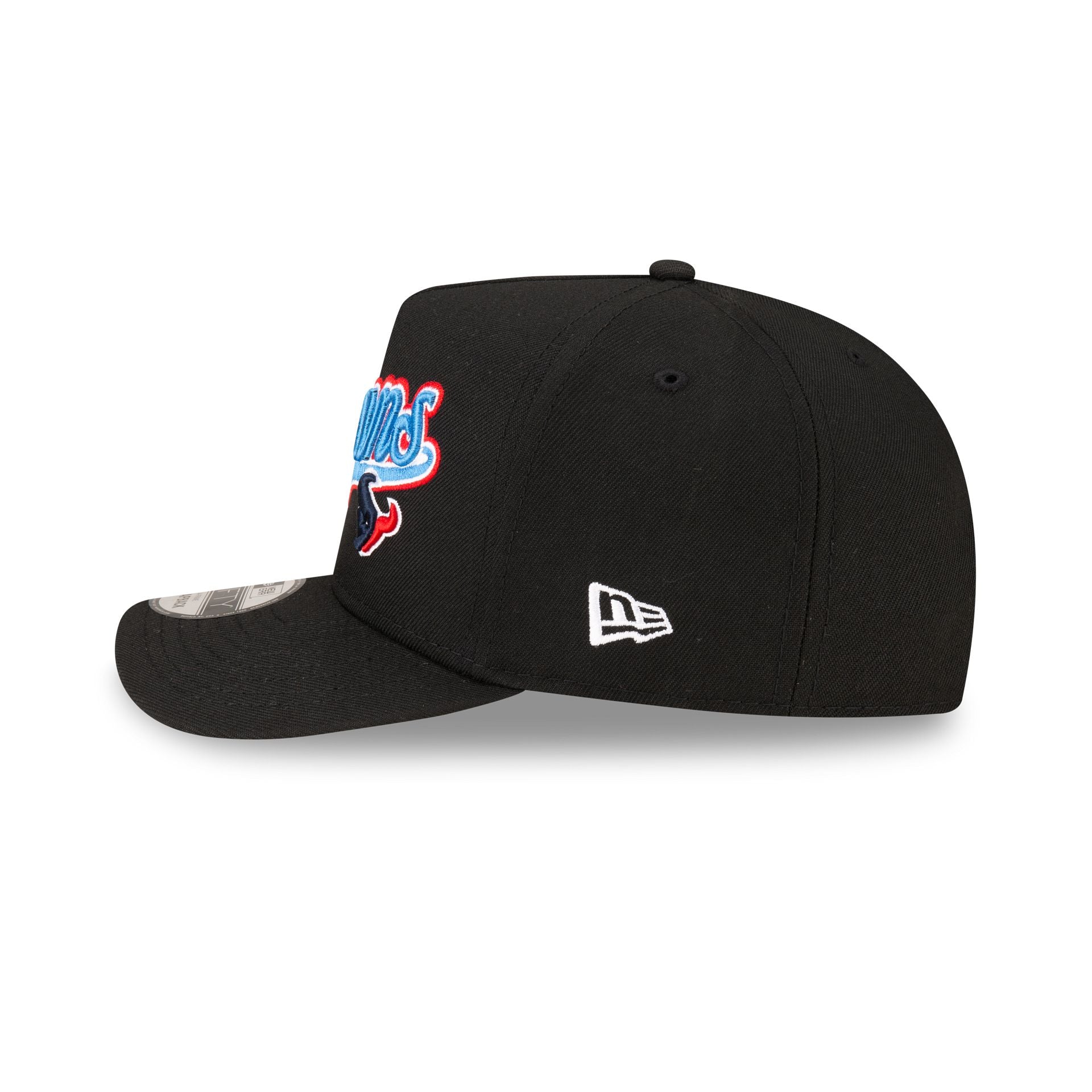 Born x Raised x Houston Texans Script Black 9FIFTY A-Frame Snapback Hat