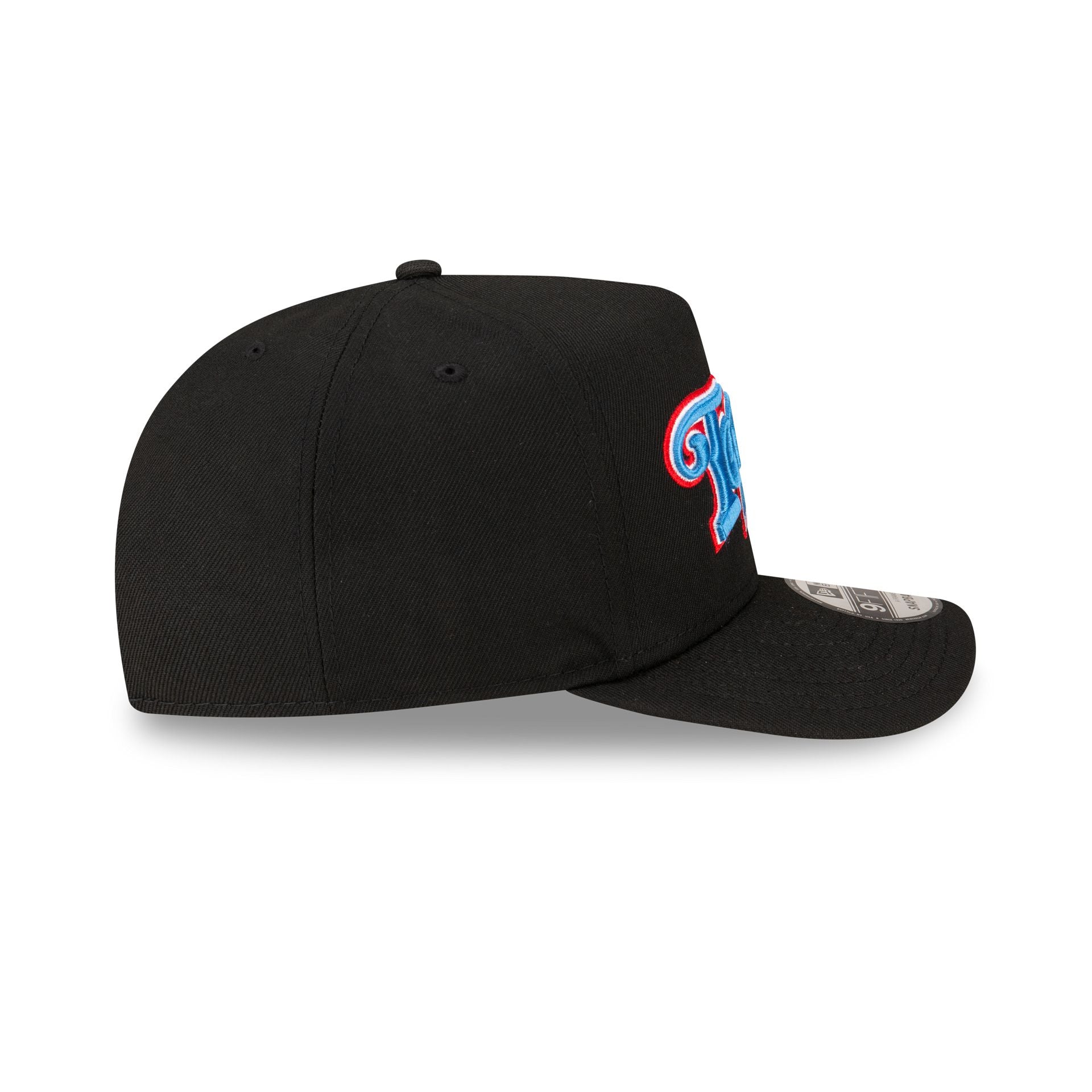 Born x Raised x Houston Texans Script Black 9FIFTY A-Frame Snapback Hat
