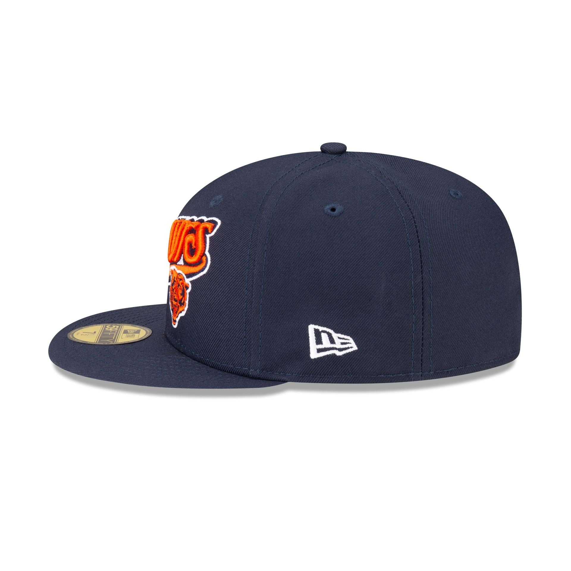 Born x Raised x Chicago Bears Script 59FIFTY Fitted Hat