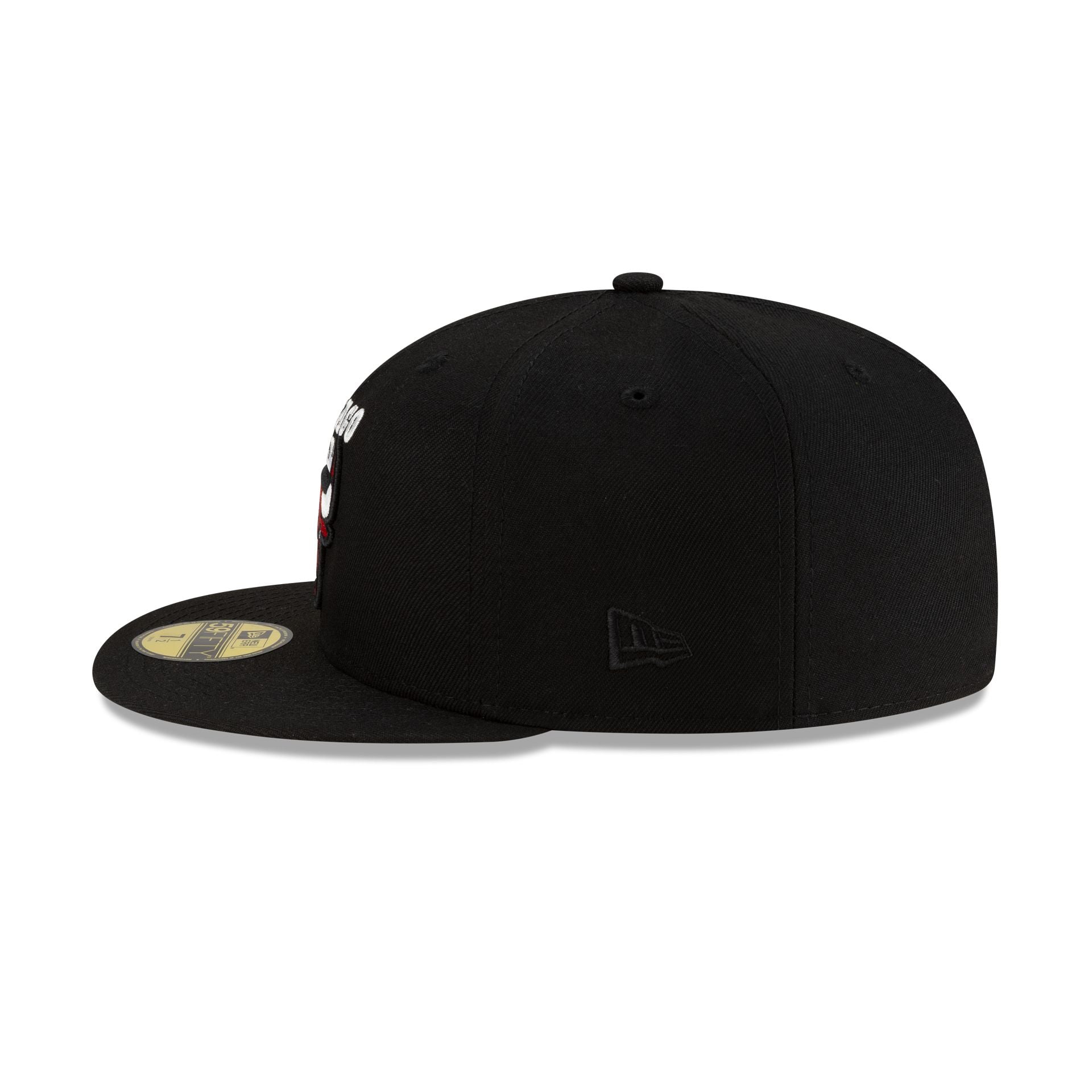 Chicago Bulls 1966-Present Hardwood Classics Black 59FIFTY Fitted Hat