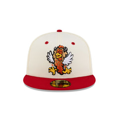New Hampshire Fisher Cats Chrome Food Pack 59FIFTY Fitted Hat