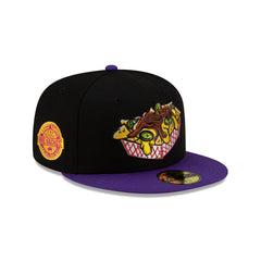 Memphis Redbirds Black Food Pack 59FIFTY Fitted Hat