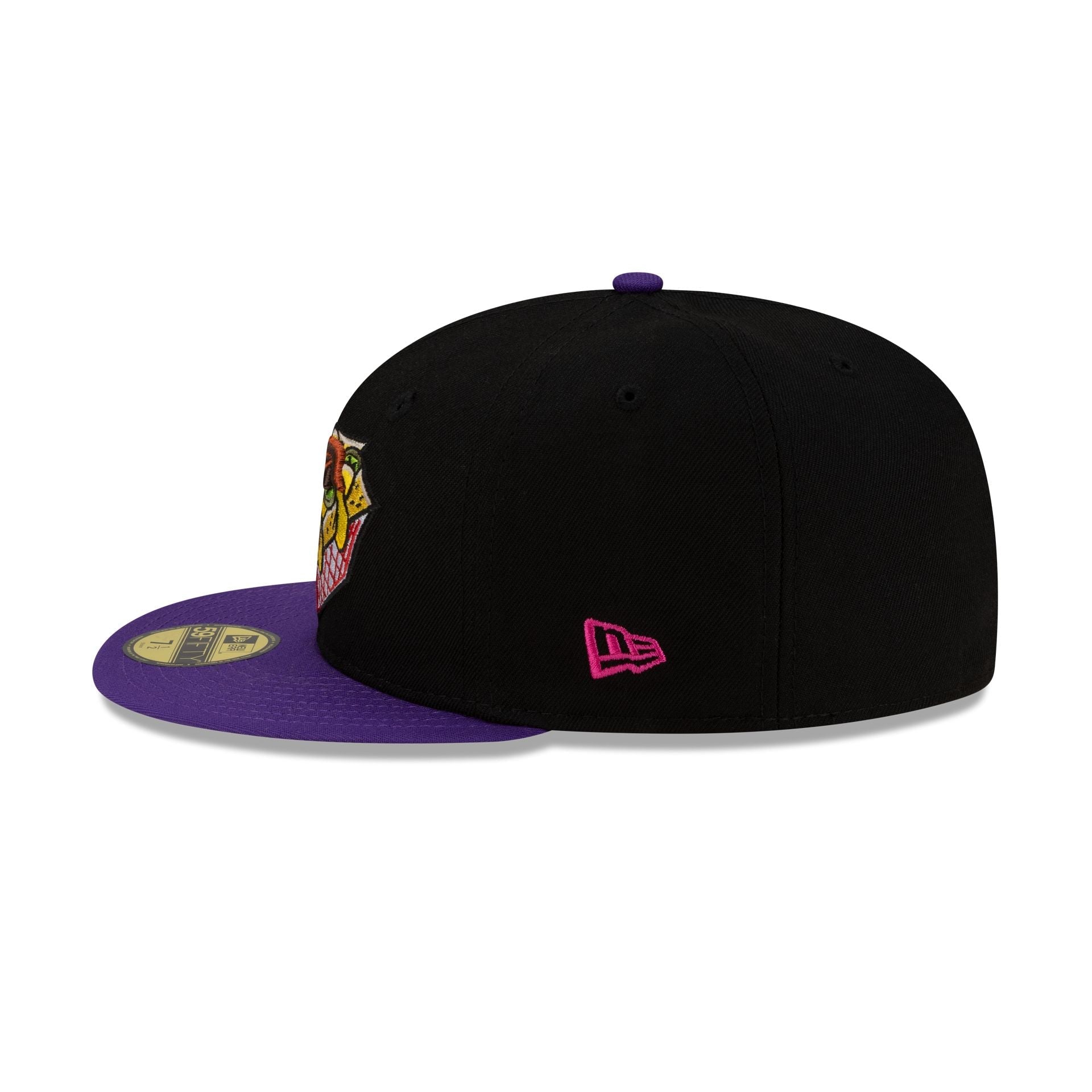 Memphis Redbirds Black Food Pack 59FIFTY Fitted Hat