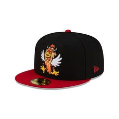 New Hampshire Fisher Cats Black Food Pack 59FIFTY Fitted Hat