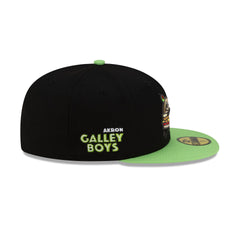 Akron RubberDucks Black Food Pack 59FIFTY Fitted Hat