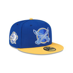 Buffalo Sabres Swords Royal Blue 59FIFTY Fitted Hat