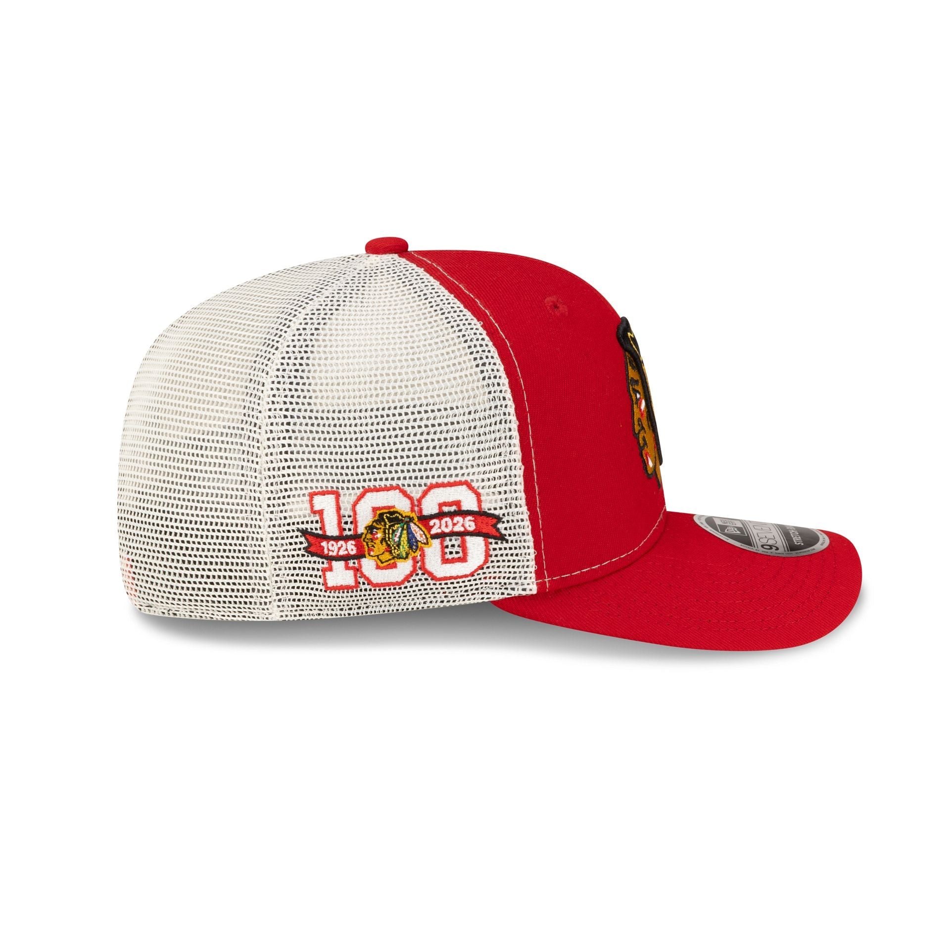 Chicago Blackhawks 100th Anniversary 9SEVENTY Trucker Hat