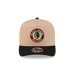 Chicago Blackhawks Camel 9FIFTY A-Frame Snapback Hat