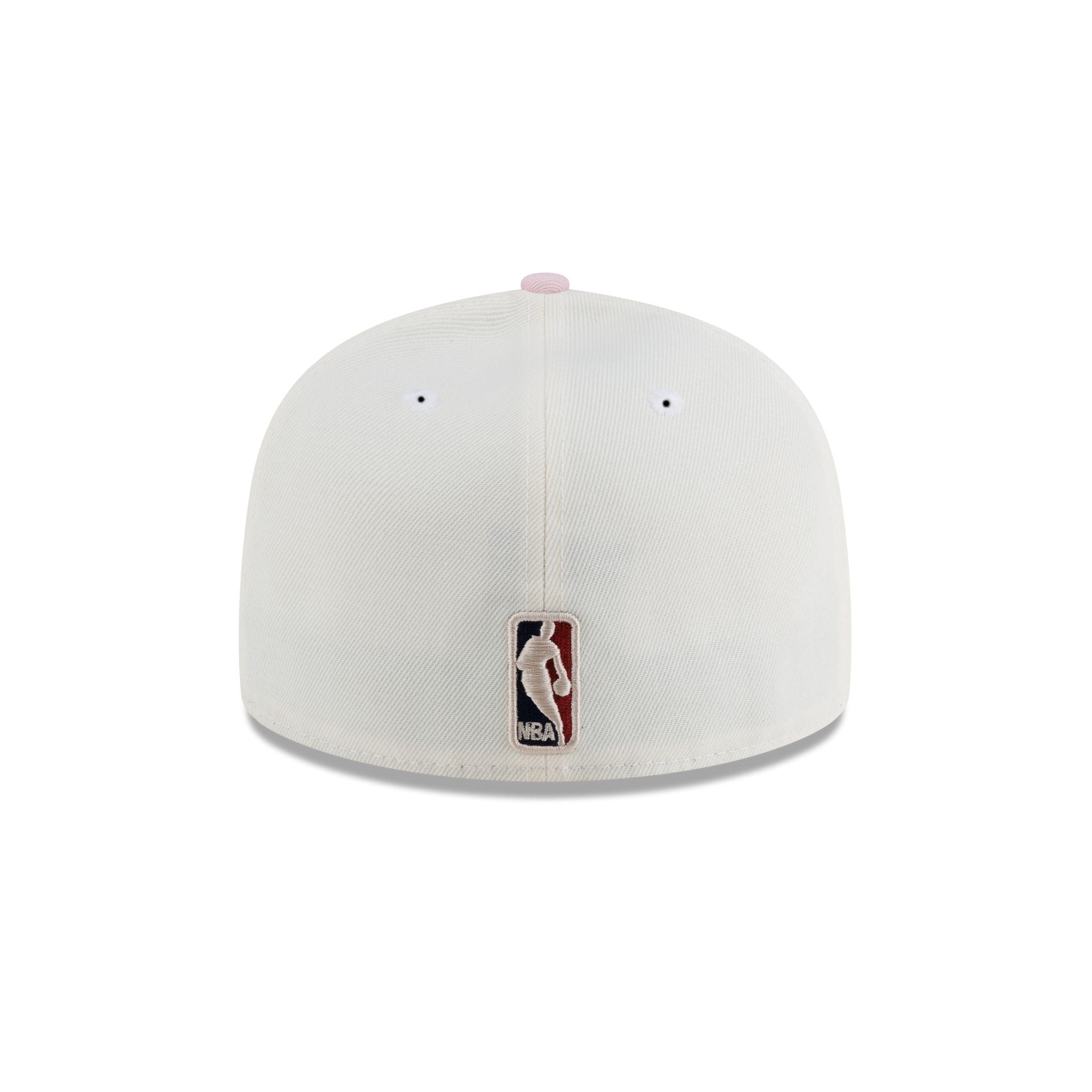 Just Caps Chrome Pink Detroit Pistons 59FIFTY Fitted Hat