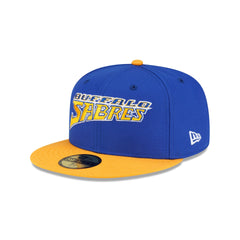 Buffalo Sabres Wordmark Blue 59FIFTY Fitted Hat
