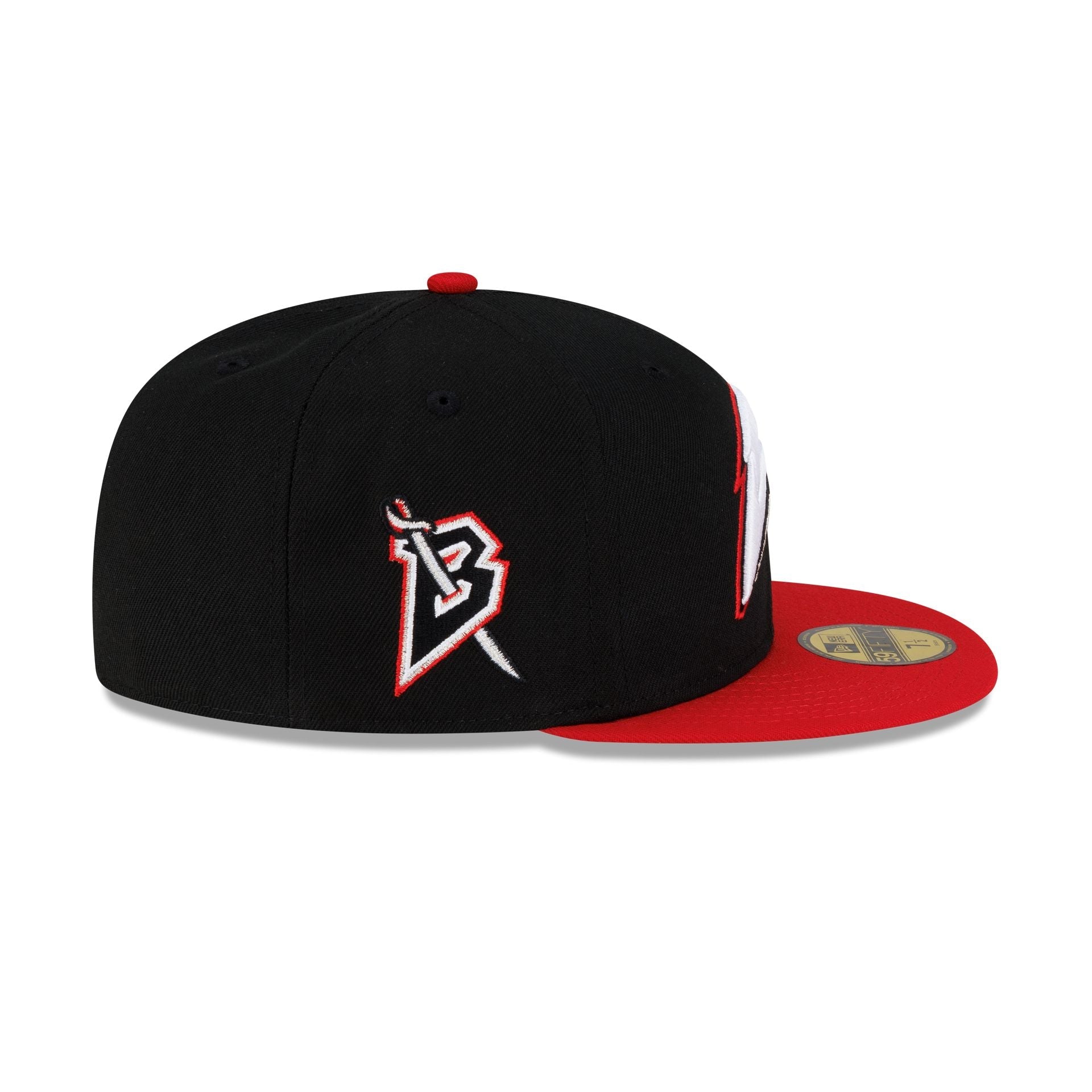 Buffalo Sabres Slug Black Red 59FIFTY Fitted Hat