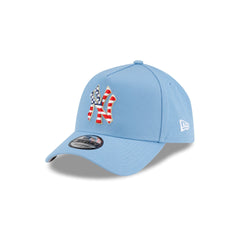 New York Yankees Red, White & Blue 9FORTY A-Frame Snapback Hat