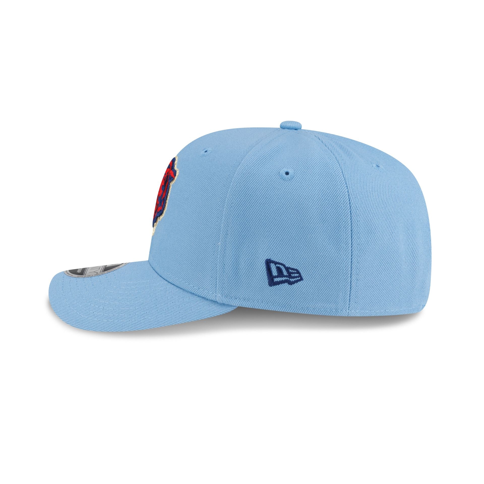 Chicago Bears Red, White & Blue 9SEVENTY Stretch-Snap Hat