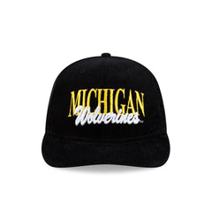 Just Caps Varsity Script Michigan Wolverines 59FIFTY Fitted Hat
