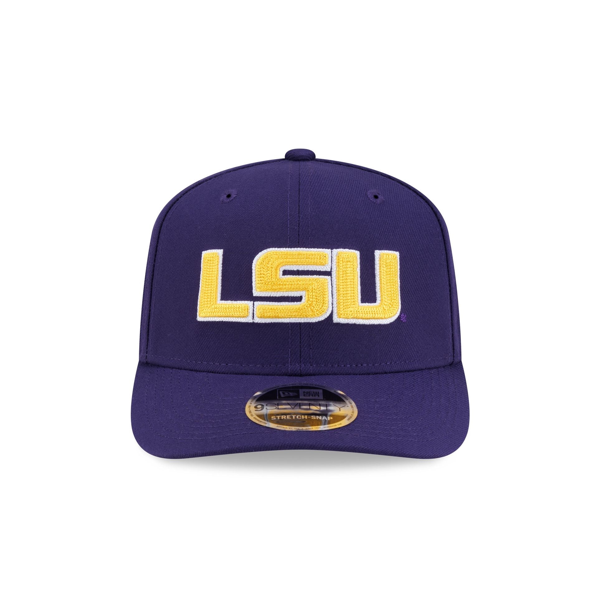 LSU Tigers Chainstitch Logo 9SEVENTY Stretch-Snap Hat