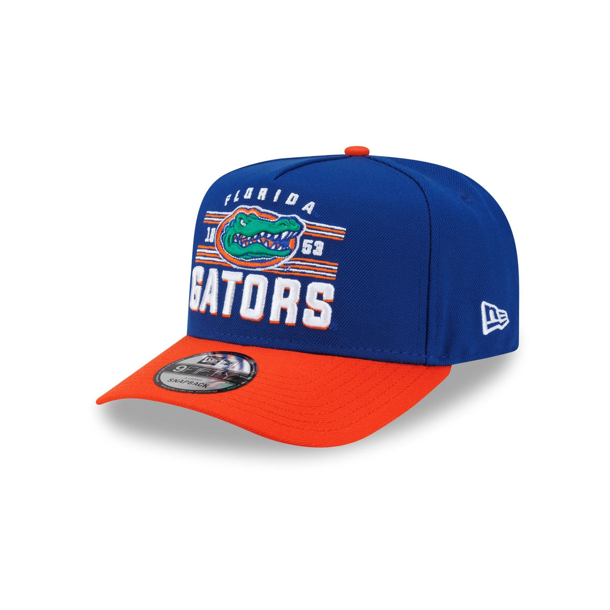 Florida Gators College Stripe 9FIFTY A-Frame Snapback Hat