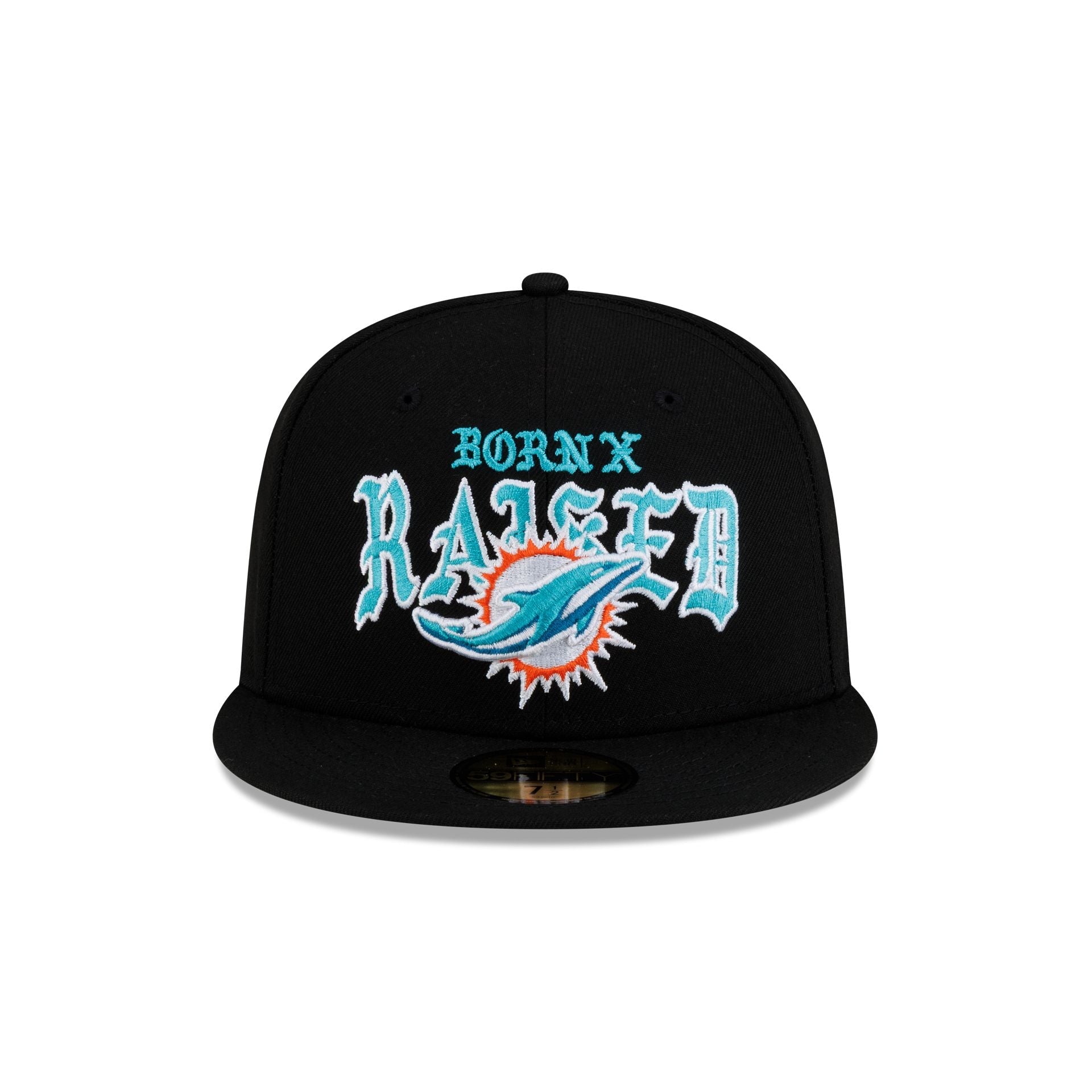 Born x Raised x Miami Dolphins 59FIFTY Fitted Hat