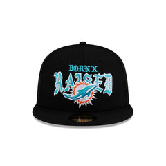 Born x Raised x Miami Dolphins 59FIFTY Fitted Hat