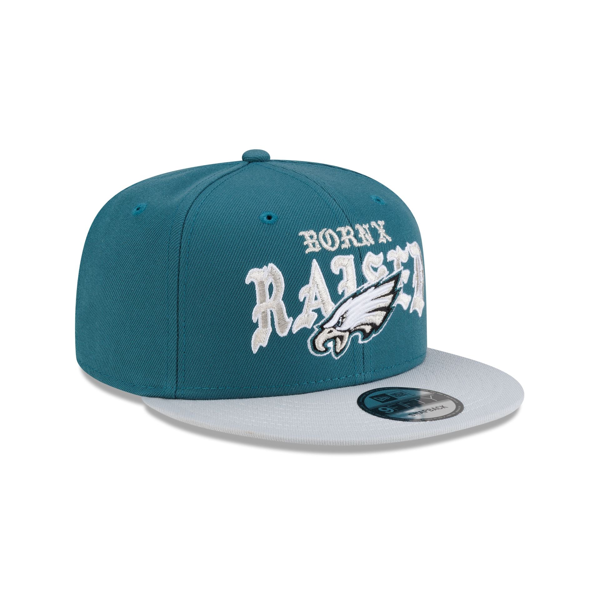 Born x Raised x Philadelphia Eagles Two-Tone 9FIFTY Snapback Hat