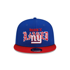 Born x Raised x New York Giants Two-Tone 9FIFTY Snapback Hat