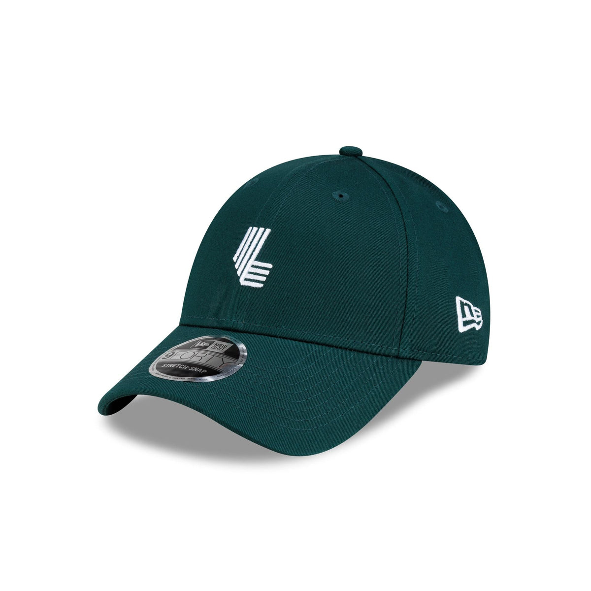 LIV Golf Green 9FORTY Stretch-Snap Hat