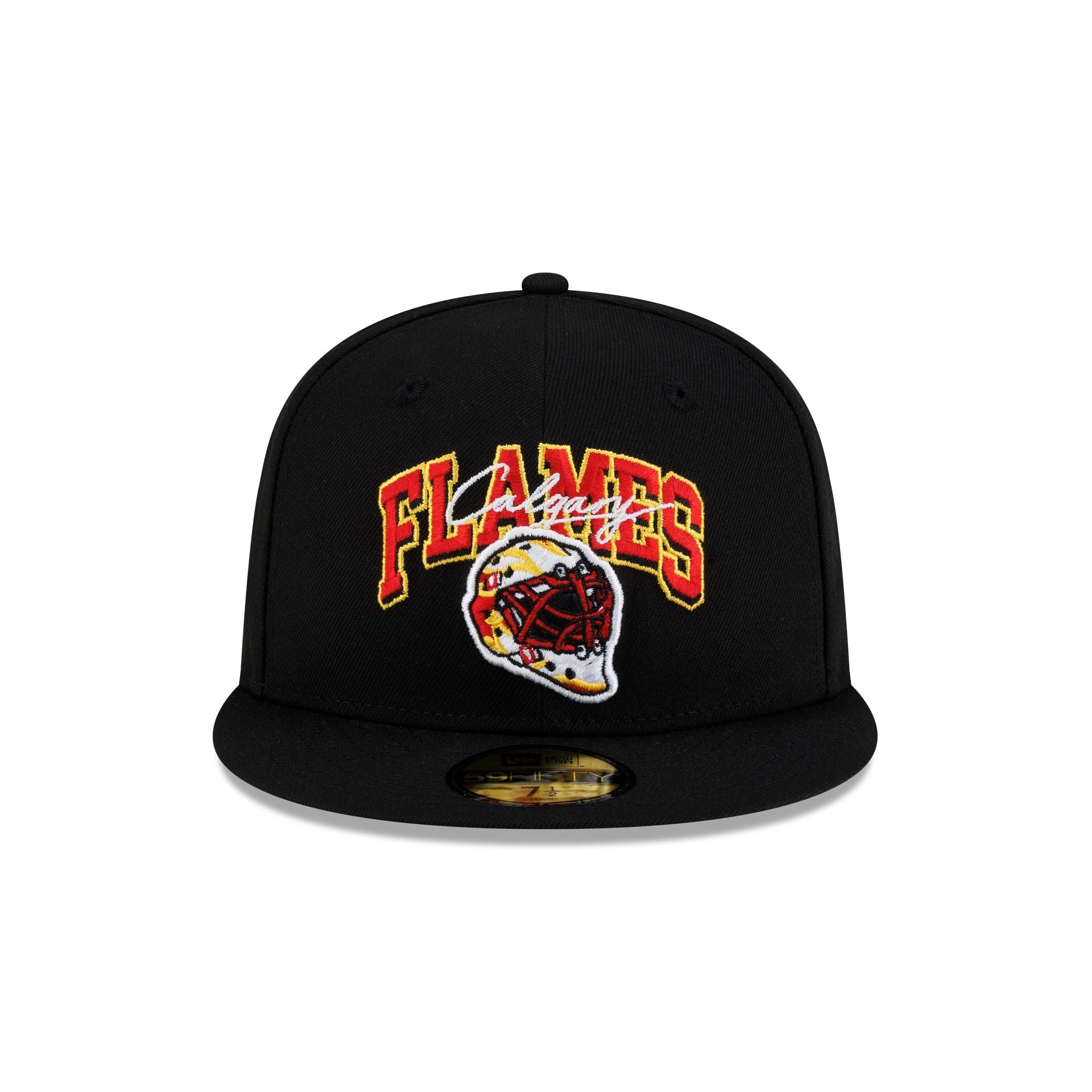 Calgary Flames Arch Mask 59FIFTY Fitted Hat