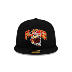 Calgary Flames Arch Mask 59FIFTY Fitted Hat