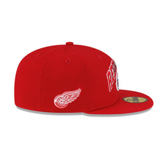 Detroit Red Wings Arch Mask 59FIFTY Fitted Hat