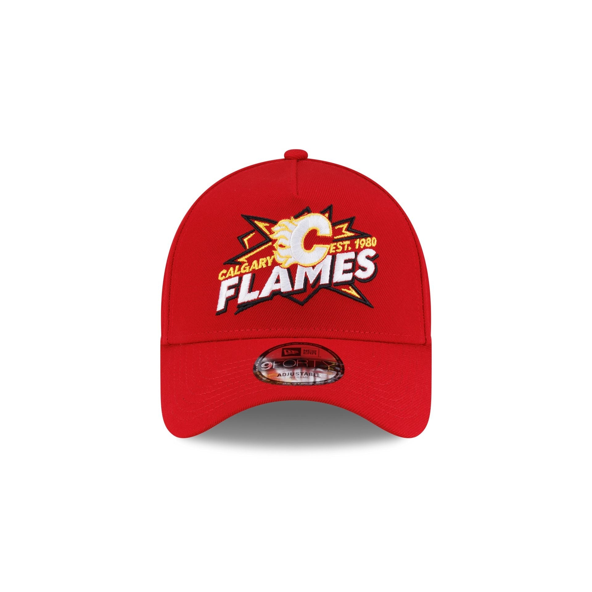 Calgary Flames Top Shelf 9FORTY A-Frame Snapback Hat
