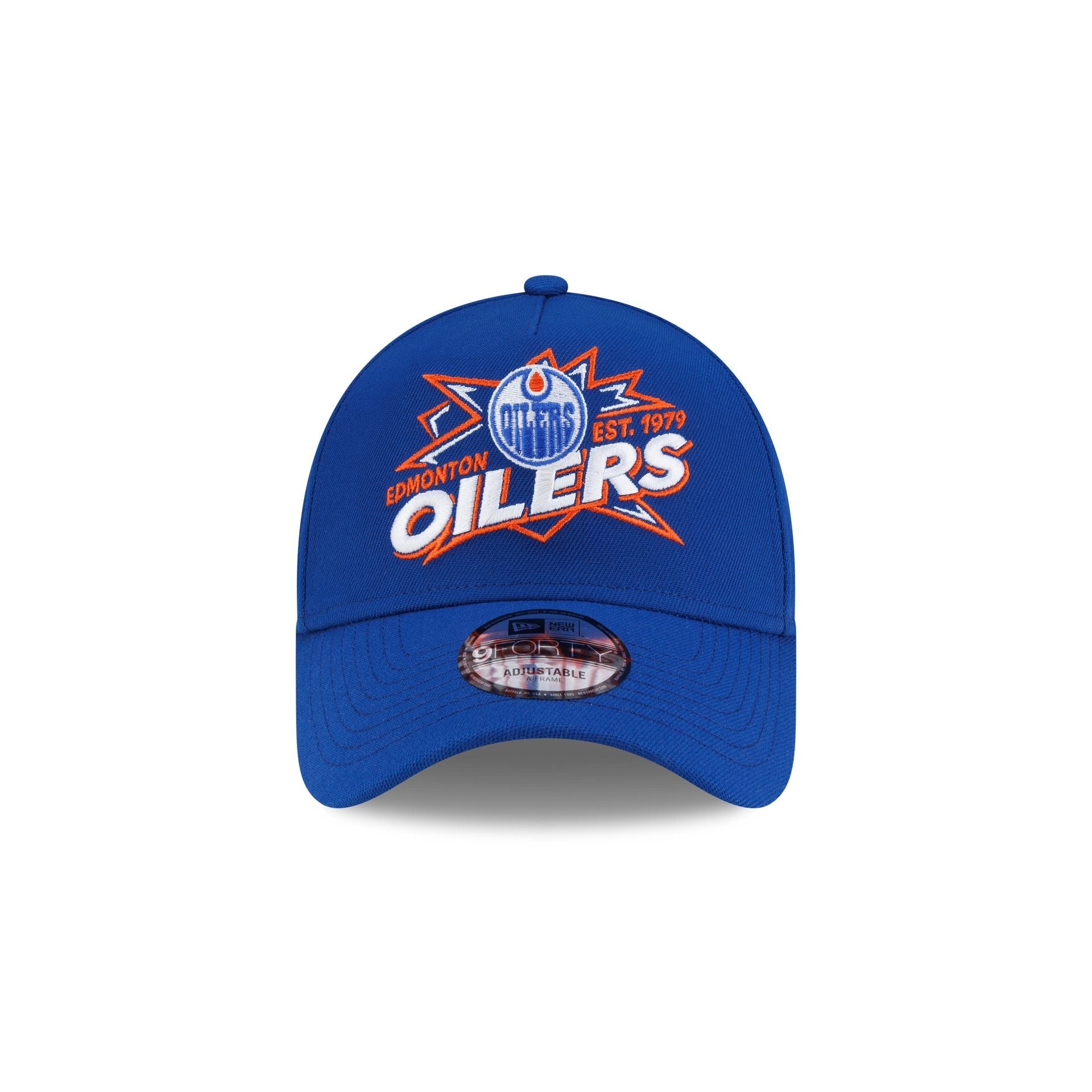 Edmonton Oilers Top Shelf 9FORTY A-Frame Snapback Hat