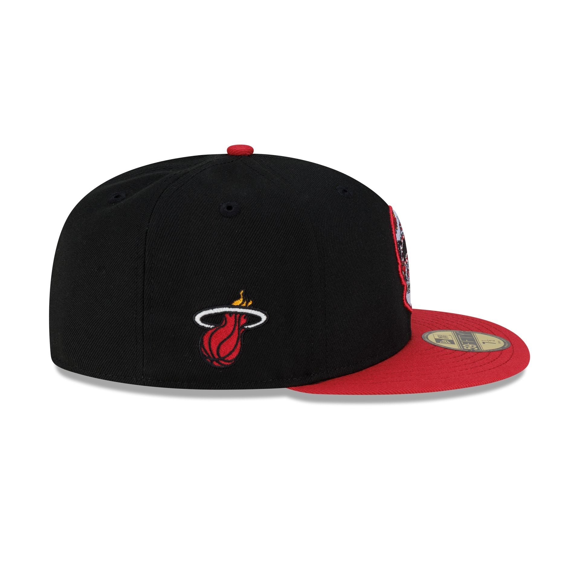 Miami Heat Sugar Skull 59FIFTY Fitted Hat