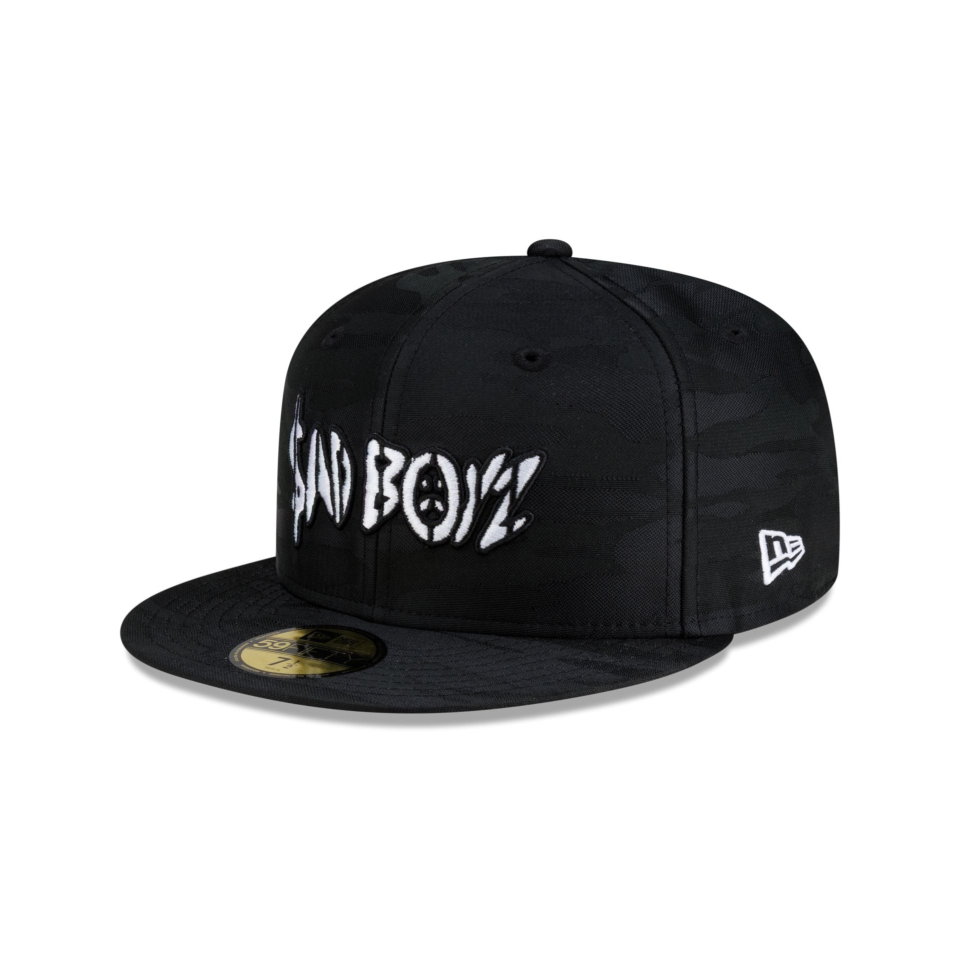 $AD BOYZ x New Era Cap Black Camo 59FIFTY Fitted Hat