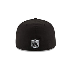 Carolina Panthers Black & White 59FIFTY Fitted Hat