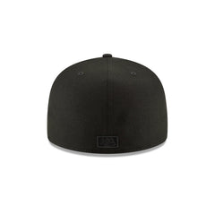 Houston Astros Blackout Basic 59FIFTY Fitted Hat