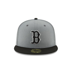 Boston Red Sox Storm Gray Basic 59FIFTY Fitted Hat